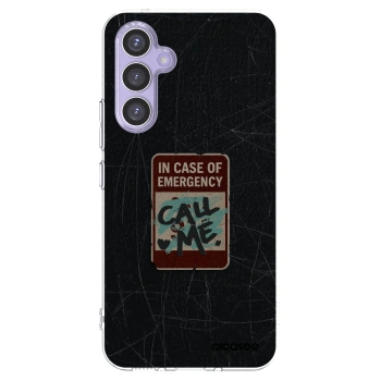 Picasee silikonový průhledný obal pro Samsung Galaxy A54 5G A546B - EMERGENCY