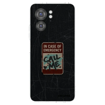 Picasee silikonový průhledný obal pro Motorola Edge 40 - EMERGENCY