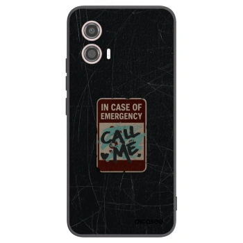 Obal pro Motorola Moto G53 5G - EMERGENCY