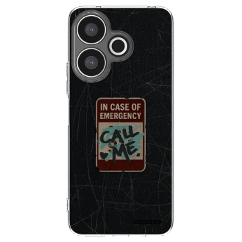 Picasee silikonový průhledný obal pro Xiaomi Redmi 13 4G - EMERGENCY