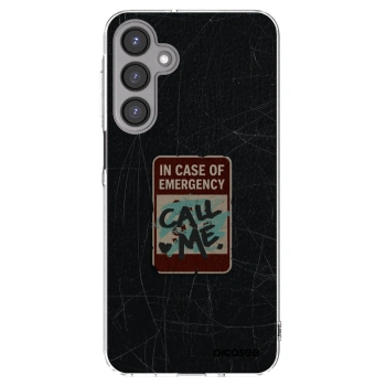 Picasee silikonový průhledný obal pro Samsung Galaxy A16 5G - EMERGENCY
