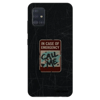 Obal pro Samsung Galaxy A51 A515F - EMERGENCY