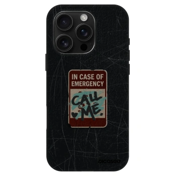 Picasee Fashion Case MagSafe Apple iPhone 16 Pro - EMERGENCY