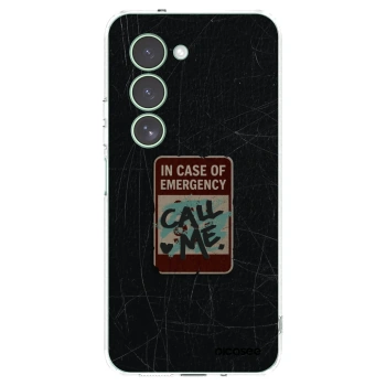Picasee silikonový průhledný obal pro Xiaomi Redmi 15 5G - EMERGENCY