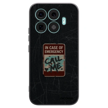 Picasee silikonový černý obal pro Xiaomi 17T - EMERGENCY