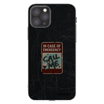 Picasee silikonový průhledný obal pro Apple iPhone 11 Pro - EMERGENCY