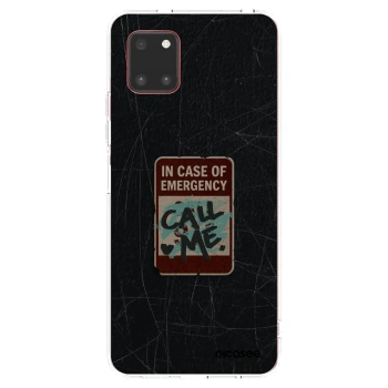 Picasee silikonový průhledný obal pro Samsung Galaxy Note 10 Lite N770F - EMERGENCY