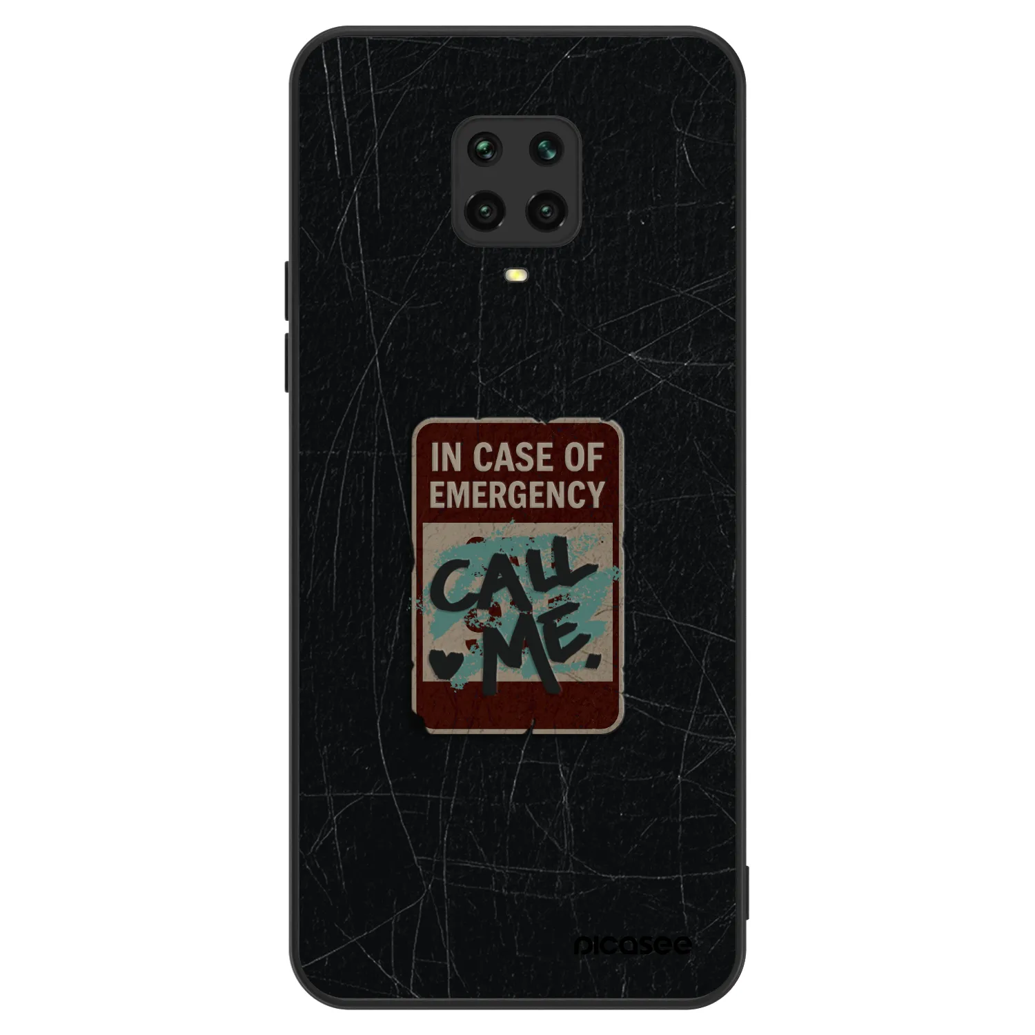 Picasee ULTIMATE CASE pro Xiaomi Redmi Note 9S - EMERGENCY