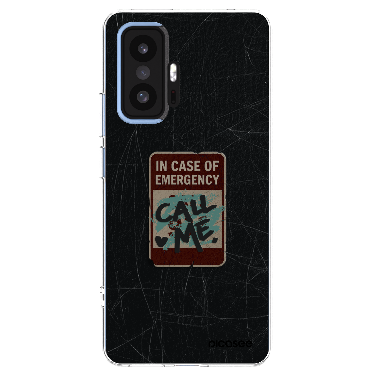 Picasee silikonový průhledný obal pro Xiaomi 11T Pro - EMERGENCY