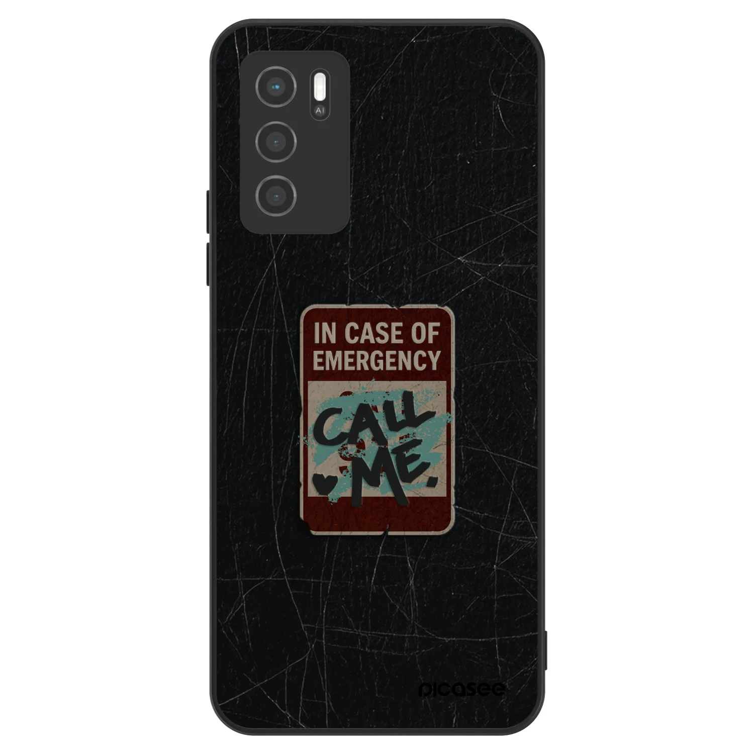 Picasee ULTIMATE CASE pro OPPO A16 - EMERGENCY