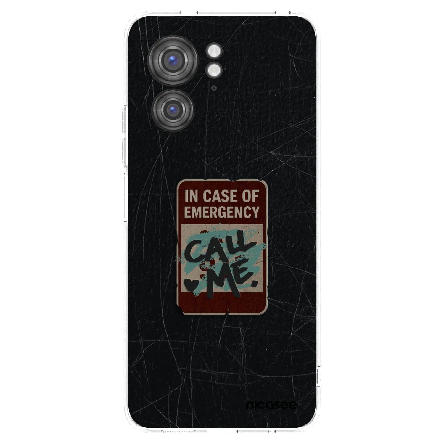 Picasee silikonový průhledný obal pro Motorola Edge 40 - EMERGENCY
