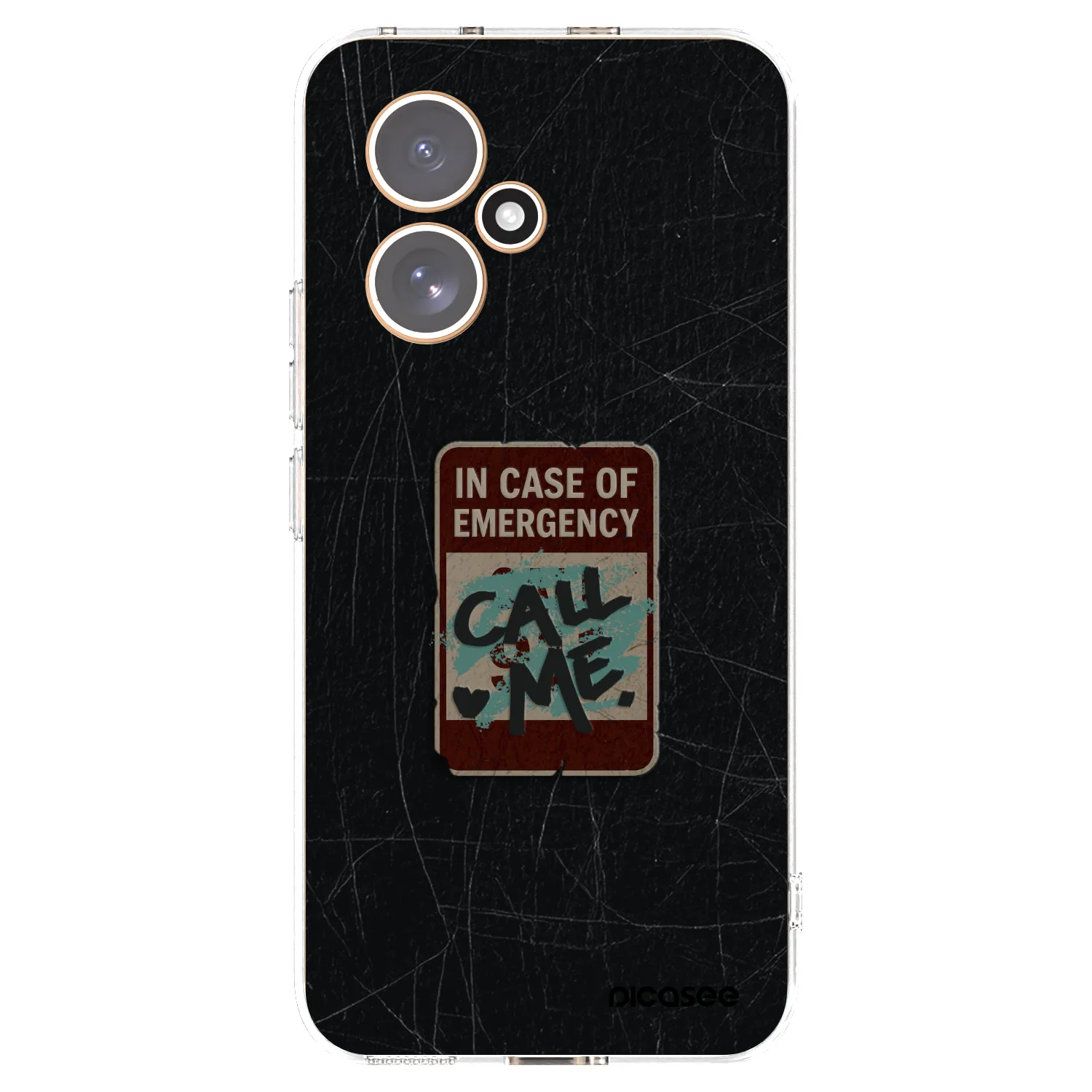 Picasee silikonový průhledný obal pro Honor 400 5G - EMERGENCY