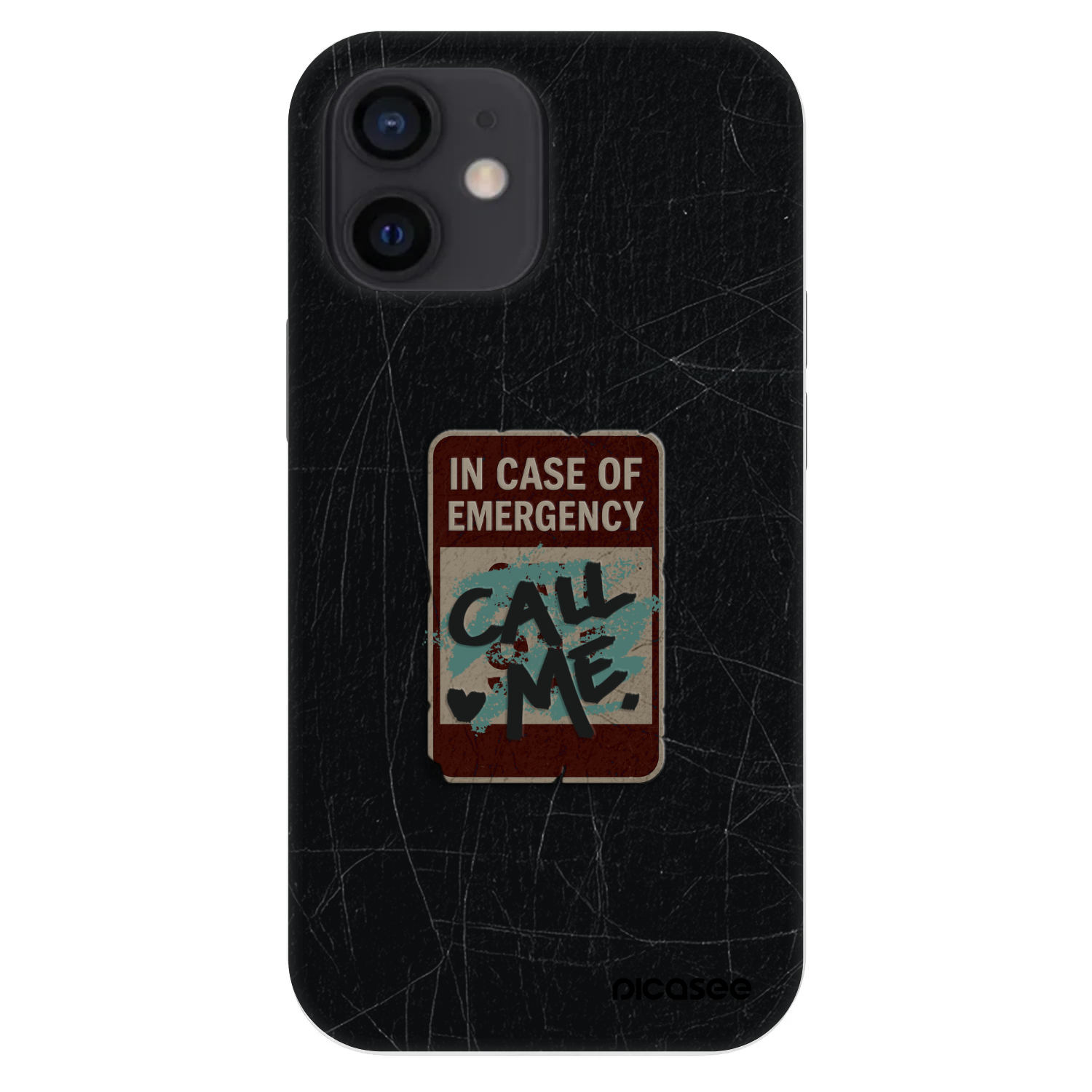 Picasee Fashion Case pro Apple iPhone 12 mini - EMERGENCY