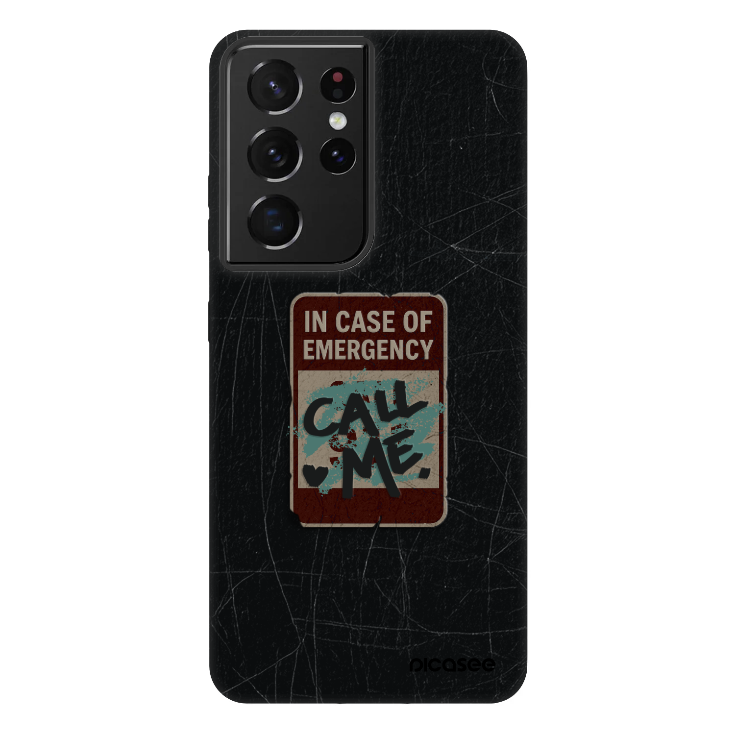 Picasee Fashion Case pro Samsung Galaxy S21 Ultra 5G G998B - EMERGENCY