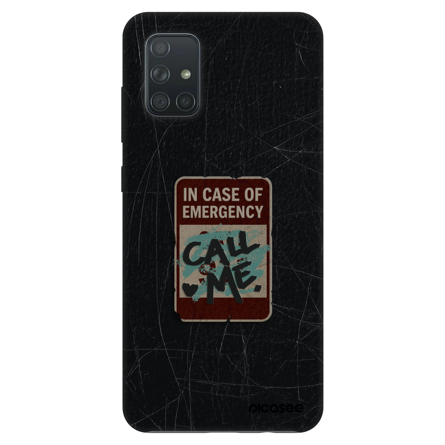 Picasee Fashion Case pro Samsung Galaxy A71 A715F - EMERGENCY
