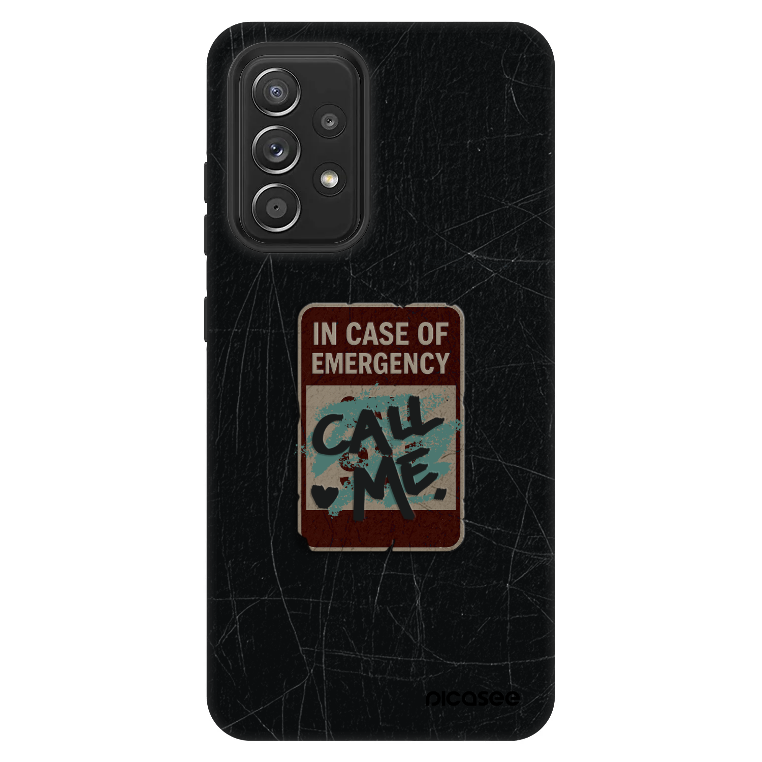 Picasee Fashion Case pro Samsung Galaxy A52s 5G A528B - EMERGENCY