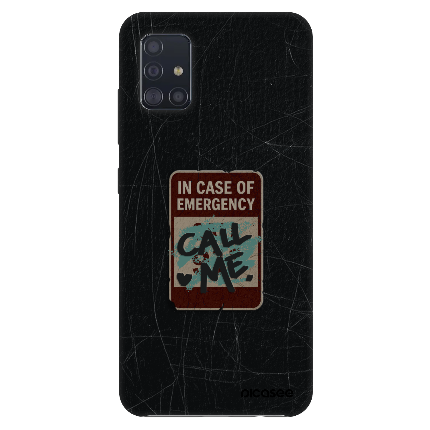 Picasee Fashion Case pro Samsung Galaxy A51 A515F - EMERGENCY