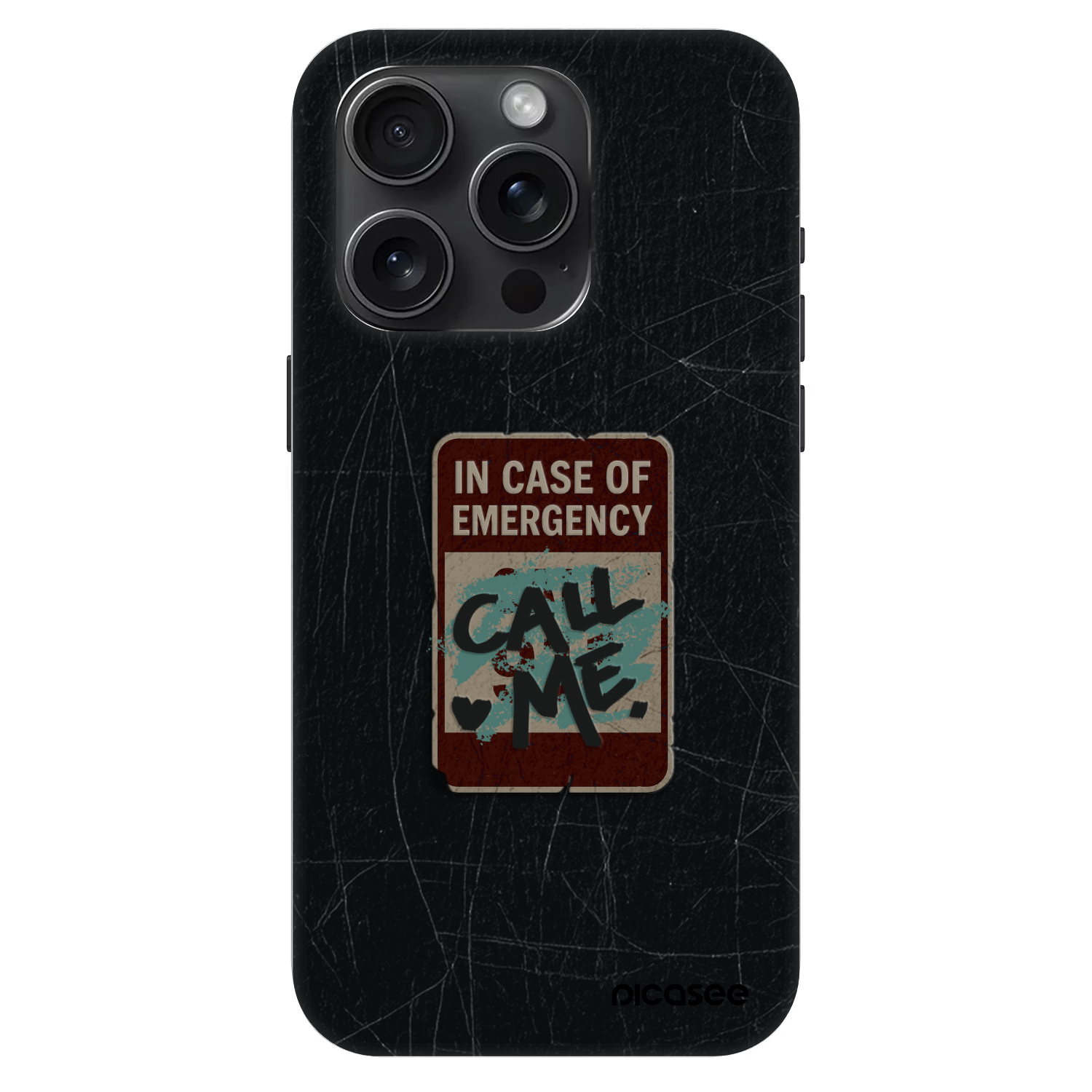 Picasee Fashion Case MagSafe Apple iPhone 15 Pro - EMERGENCY