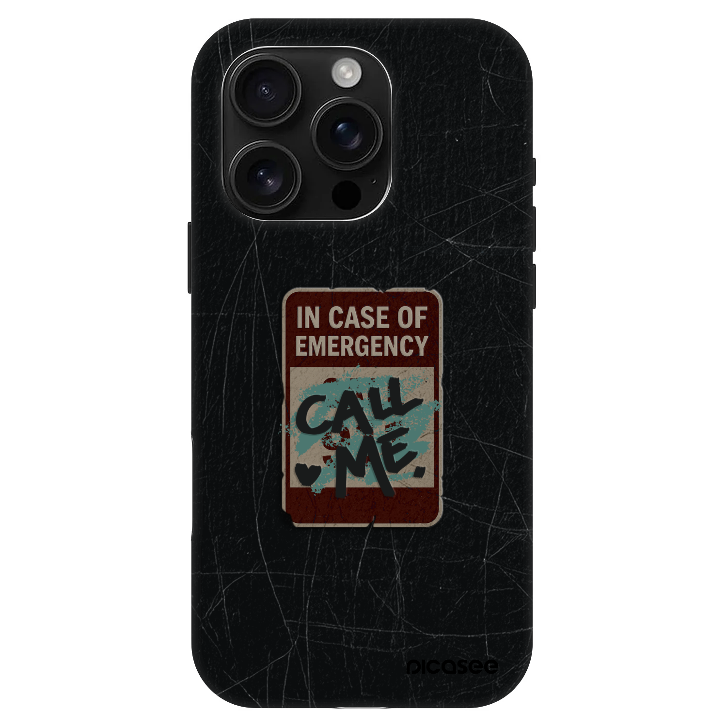 Picasee Fashion Case MagSafe Apple iPhone 16 Pro - EMERGENCY