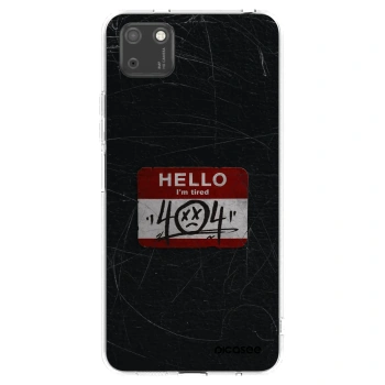 Picasee silikonový průhledný obal pro Huawei Y5P - HELLO 404