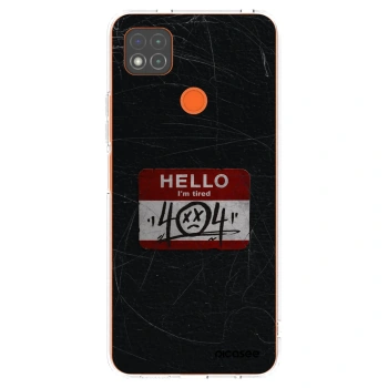 Picasee silikonový průhledný obal pro Xiaomi Redmi 9C - HELLO 404