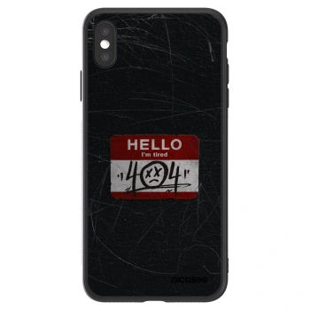 Picasee ULTIMATE CASE pro Apple iPhone XS Max - HELLO 404