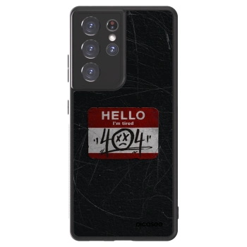 Picasee ULTIMATE CASE pro Samsung Galaxy S21 Ultra 5G G998B - HELLO 404
