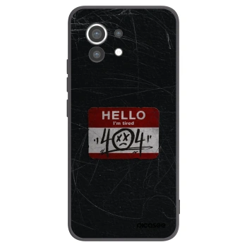 Picasee silikonový černý obal pro Xiaomi Mi 11 - HELLO 404