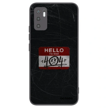 Picasee silikonový černý obal pro Xiaomi Redmi Note 10 5G - HELLO 404