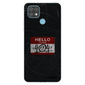 Picasee silikonový průhledný obal pro Realme C21 - HELLO 404