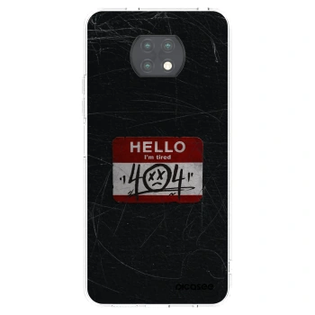 Picasee silikonový průhledný obal pro Xiaomi Redmi Note 9T - HELLO 404