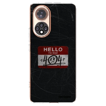 Picasee silikonový průhledný obal pro Honor 50 5G - HELLO 404