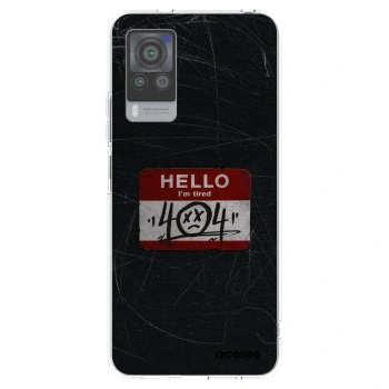Picasee silikonový průhledný obal pro Vivo X60 Pro 5G - HELLO 404