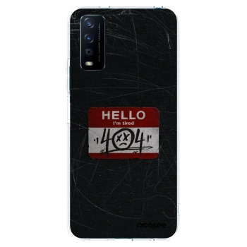 Picasee silikonový průhledný obal pro Vivo Y11s - HELLO 404