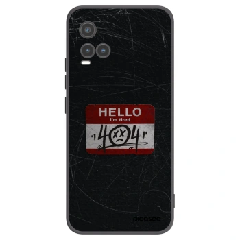 Picasee silikonový černý obal pro Vivo Y33s - HELLO 404