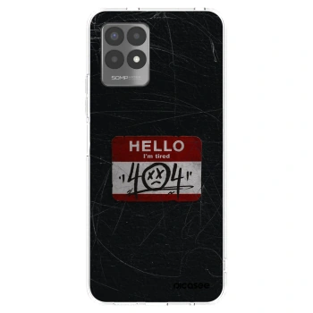 Picasee silikonový průhledný obal pro Realme 8i - HELLO 404