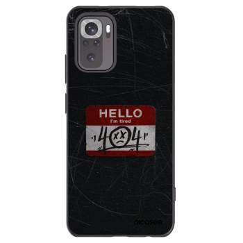 Picasee silikonový černý obal pro Xiaomi Redmi Note 11S 4G - HELLO 404