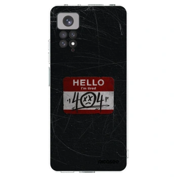 Picasee silikonový průhledný obal pro Xiaomi Redmi Note 11S 4G - HELLO 404