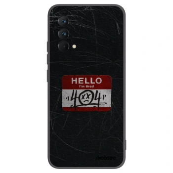 Picasee silikonový černý obal pro Realme GT Master Edition 5G - HELLO 404