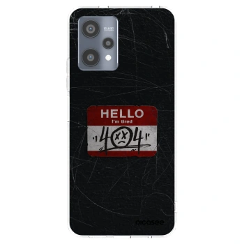 Picasee silikonový průhledný obal pro Realme 9 Pro 5G - HELLO 404