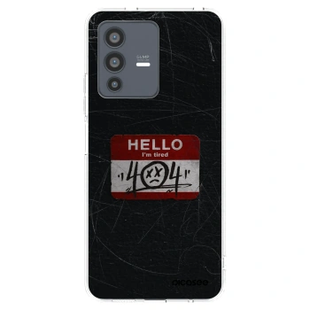 Picasee silikonový průhledný obal pro Vivo V23 5G - HELLO 404