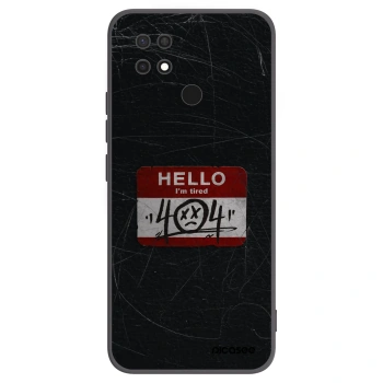 Picasee silikonový černý obal pro Xiaomi Redmi 10C - HELLO 404