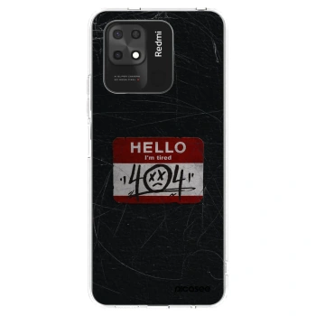 Picasee silikonový průhledný obal pro Xiaomi Redmi 10C - HELLO 404