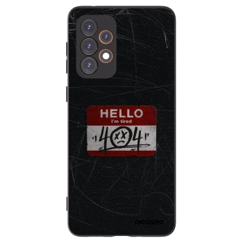 Picasee silikonový černý obal pro Samsung Galaxy A33 5G A336 - HELLO 404