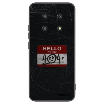 Picasee silikonový černý obal pro Honor Magic4 Lite 5G - HELLO 404