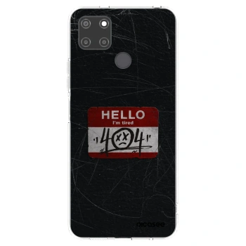 Picasee silikonový průhledný obal pro Realme C21Y - HELLO 404