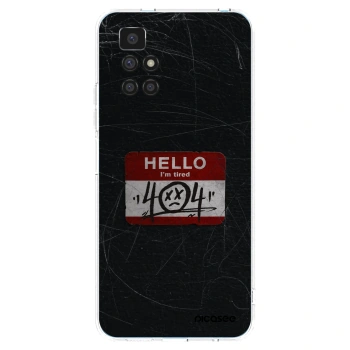 Picasee silikonový průhledný obal pro Xiaomi Redmi 10 (2022) - HELLO 404