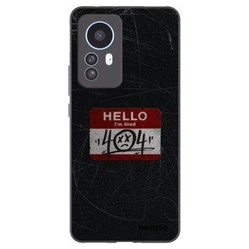 Picasee silikonový černý obal pro Xiaomi 12T - HELLO 404