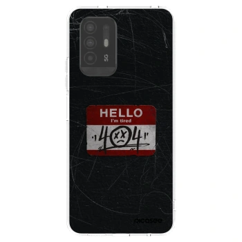 Picasee silikonový průhledný obal pro OPPO A94 5G - HELLO 404