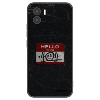 Picasee silikonový černý obal pro Xiaomi Redmi A1 - HELLO 404